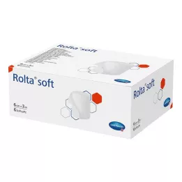 ROLTA minkštas sintetinis medvilninis tvarstis 10 cmx3 m, 6 vnt