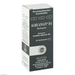 ALBICANSAN D 4 kapsulės, 20 vnt
