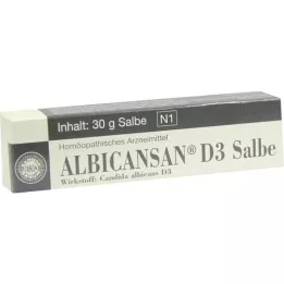 ALBICANSAN D 3 tepalas, 30 g