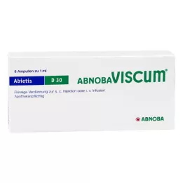 ABNOBAVISCUM Abietis D 30 ampulių, 8 vnt