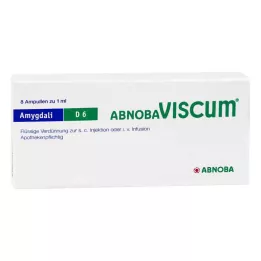 ABNOBAVISCUM Amygdali D 6 ampulės, 8 vnt