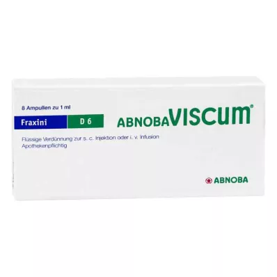 ABNOBAVISCUM Fraxini D 6 ampulės, 8 vnt