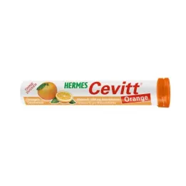 HERMES Cevitt Orange Effervescent tabletės, 20 vnt