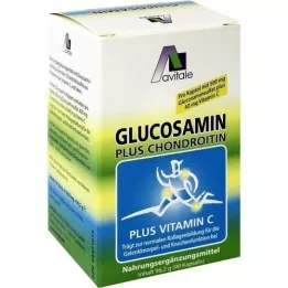 GLUCOSAMIN 500 mg + chondroitinas 400 mg kapsulės, 90 vnt