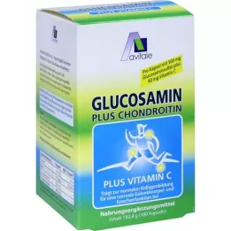 GLUCOSAMIN 500 mg + chondroitinas 400 mg kapsulės, 180 kapsulių