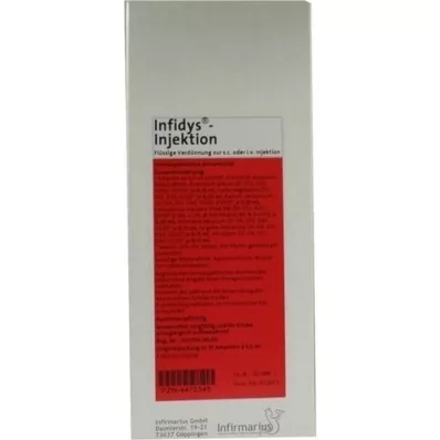 INFIDYS Injekcinės ampulės, 10X5 ml
