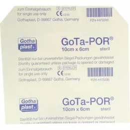 GOTA-POR Sterilus 60x100 mm žaizdų gipsas, 1 vnt