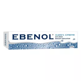 EBENOL 0,25 % kremas, 50 g