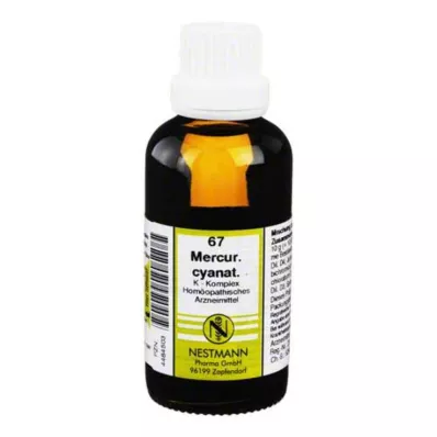Mercurius cyanatus K kompleksas Nr. 67 Skiedimas, 50 ml Mercurius cyanatus K kompleksas Nr. 67 Skiedimas, 50 ml