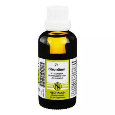 STRONTIUM K kompleksas Nr. 71 Skiedinys, 50 ml STRONTIUM K kompleksas Nr. 71 Skiedinys, 50 ml