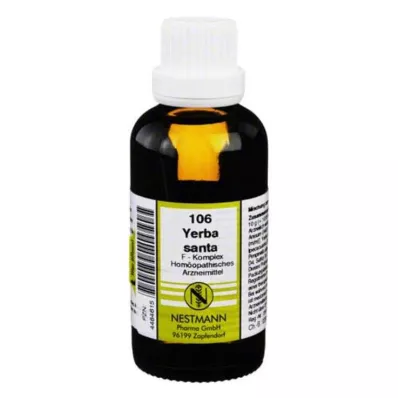 YERBA SANTA F kompleksas Nr. 106 Skiedinys, 50 ml