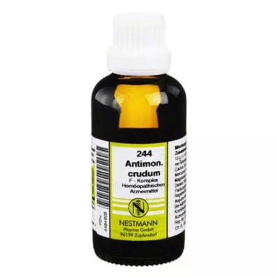 Antimonium crudum F Complex Nr. 244 Skiedimas, 50 ml Antimonium crudum F Complex Nr. 244 Skiedimas, 50 ml