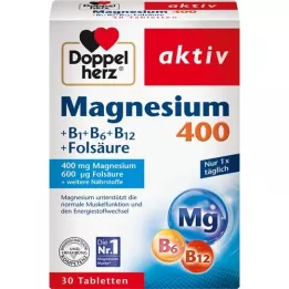 DOPPELHERZ Magnio 400 mg tabletės, 30 vnt