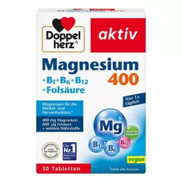 DOPPELHERZ Magnio 400 mg tabletės, 30 vnt