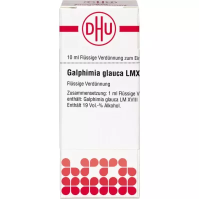 GALPHIMIA GLAUCA LM XVIII Praskiedimas, 10 ml