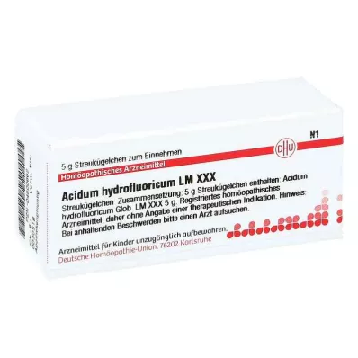ACIDUM HYDROFLUORICUM LM XXX Rutuliukai, 5 g