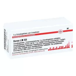BORAX LM XII Rutuliukai, 5 g