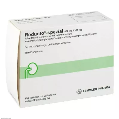 REDUCTO Specialios dengtos tabletės, 100 vnt