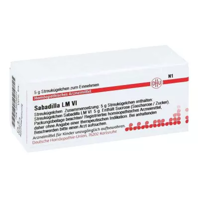 SABADILLA LM VI Rutuliukai, 5 g