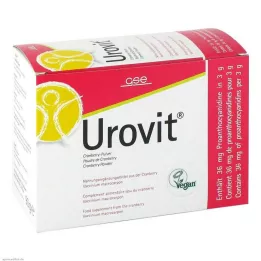 GSE Urovit spanguolių milteliai, 30X3 g