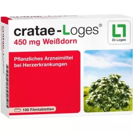 CRATAE-LOGES 450 mg plėvele dengtos tabletės, 100 vnt