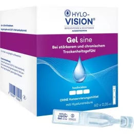 HYLO-VISION Gelinės vienkartinės dozavimo pipetės, 60X0,35 ml