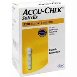 ACCU-CHEK Softclix lancetai, 200 vnt