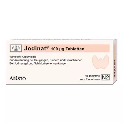 Jodinat® 100 µg tabletės, 50 vnt