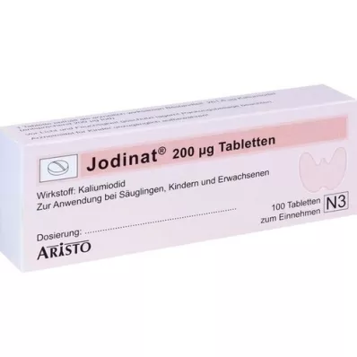 JODINAT tablete de 200 μg, 100 buc