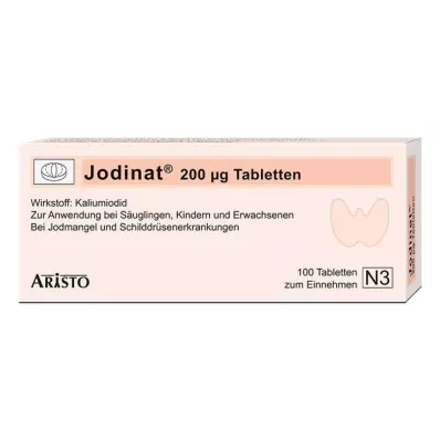 JODINAT tablete de 200 μg, 100 buc
