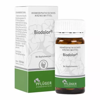 Biodolor tabletės, 100 vnt Biodolor tabletės, 100 vnt