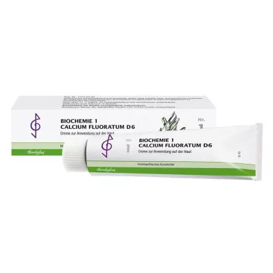 Biochemija 1 Calcium fluoratum D 6 kremas, 100 ml