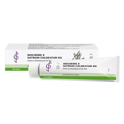 Biochemistry 8 sodium chloratum D 6 kremas, 100 ml
