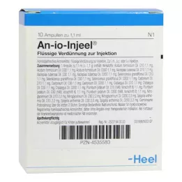 AN-IO Injeel ampulės, 10 vnt