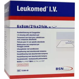 LEUKOMED I.V. pleistrai, 50 vnt