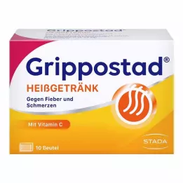 GRIPPOSTAD Pudră pentru băuturi calde, 10 buc
