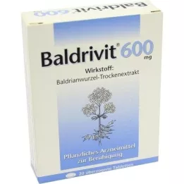BALDRIVIT 600 mg dengtos tabletės, 20 vnt