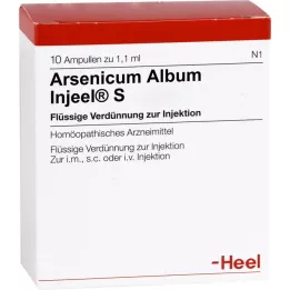 ARSENICUM ALBUM INJEEL S Ampulės, 10 vnt