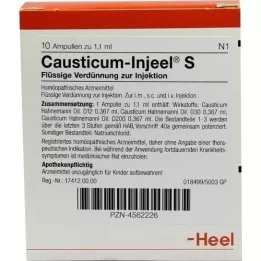 CAUSTICUM INJEEL S Ampulės, 10 vnt