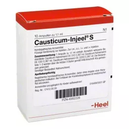 CAUSTICUM INJEEL S Ampulės, 10 vnt