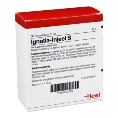 IGNATIA INJEEL S Ampulės, 10 vnt