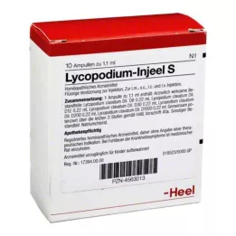 LYCOPODIUM INJEEL S Ampulės, 10 vnt