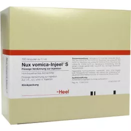 NUX VOMICA INJEEL S Ampulės, 100 vnt