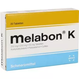 MELABON K tabletės, 20 vnt