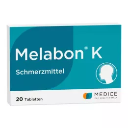 MELABON K tabletės, 20 vnt
