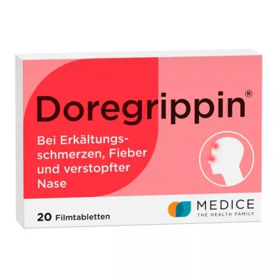 DOREGRIPPIN Tabletės, 20 vnt