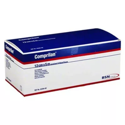 COMPRILAN Elastinis tvarstis 12 cmx5 m, 10 vnt COMPRILAN Elastinis tvarstis 12 cmx5 m, 10 vnt