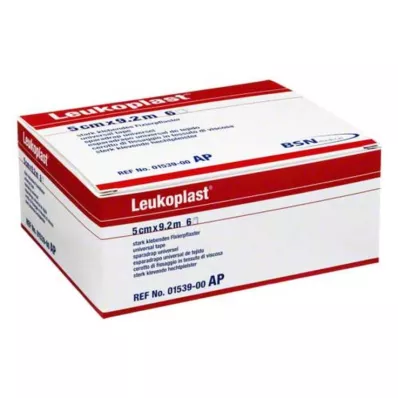 LEUKOPLAST 5 cmx9,2 m, 6 vnt