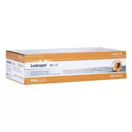 LEUKOPOR 2,5 cmx5 m, 12 vnt