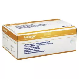 LEUKOPOR 2,5 cmx9,2 m, 12 buc